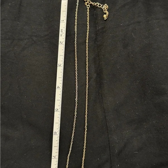 Vintage-Style Long Statement Necklace with Crystal Bead & Tassel - Picture 6 of 6